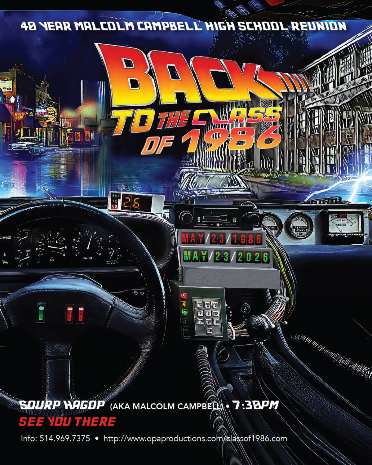 Malcom Cambell Reunion